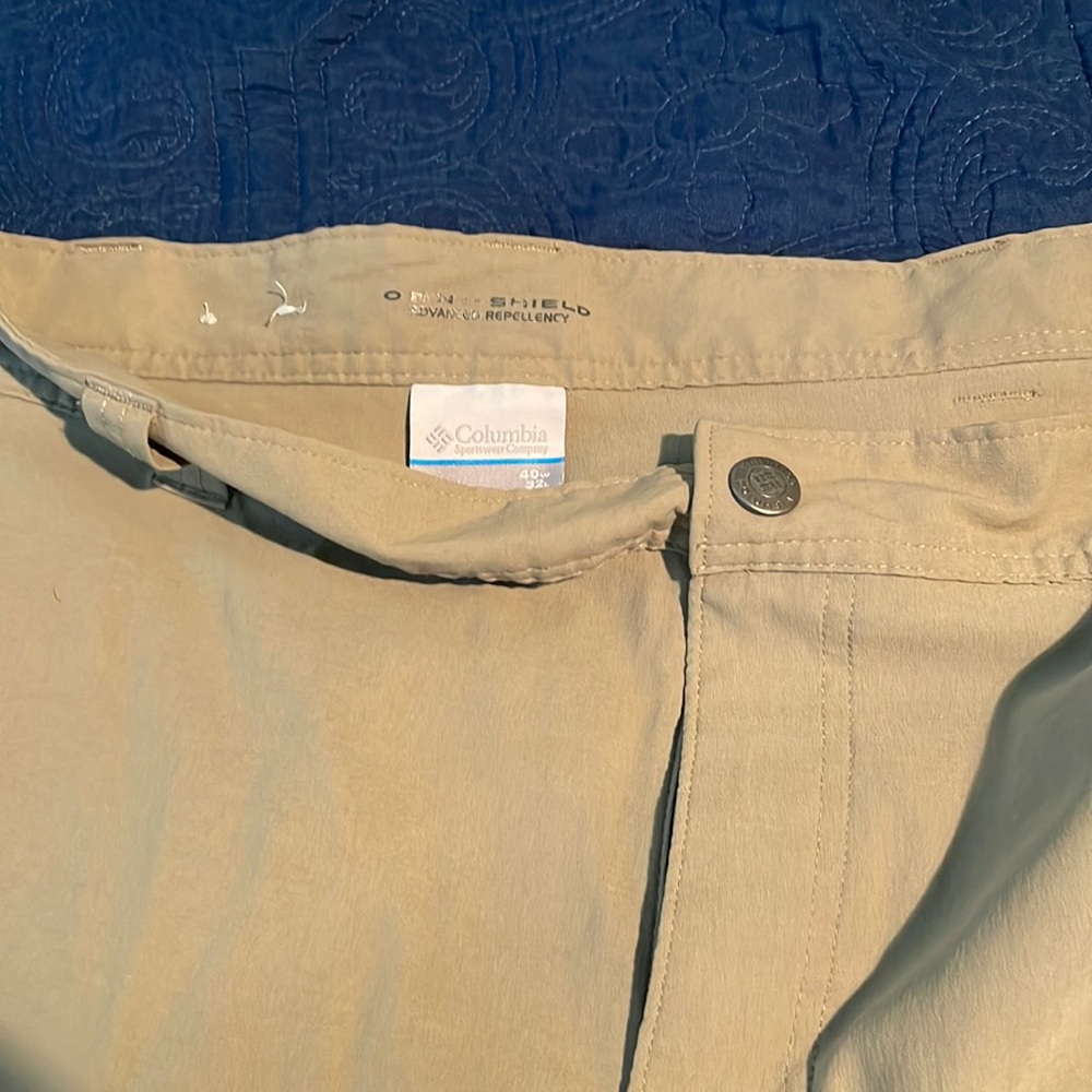 Tan Columbia pants